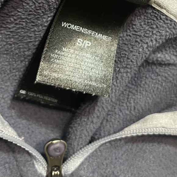 The North Face women's fleece sweatshirt pullover half zip long sleeve Sz Small - Picture 14 of 16